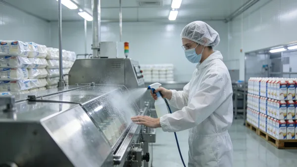 Dairy Hygiene Management in a dairy plant to prevent contamination