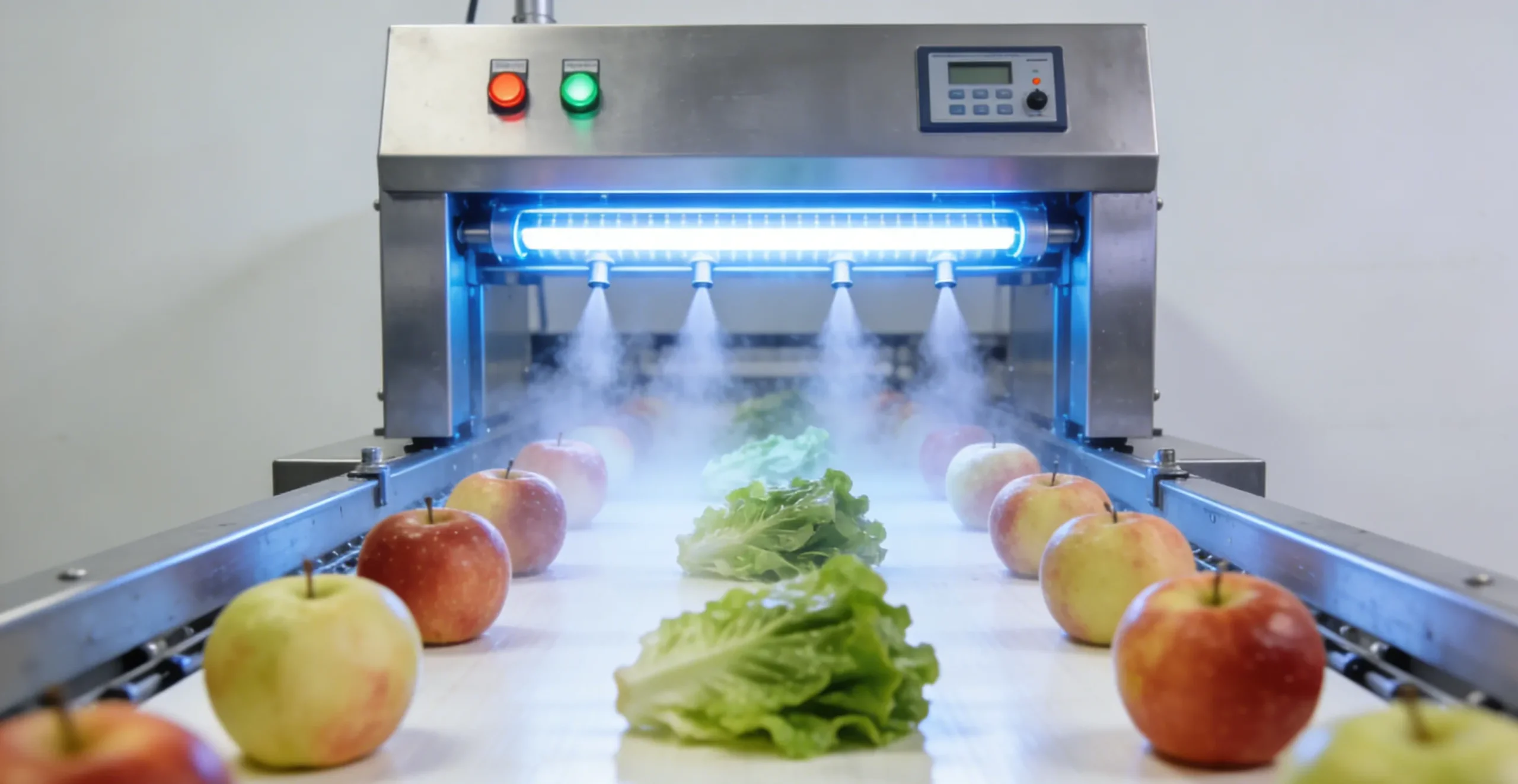 food production hygiene solutions using surface sterilizer in food processing line
