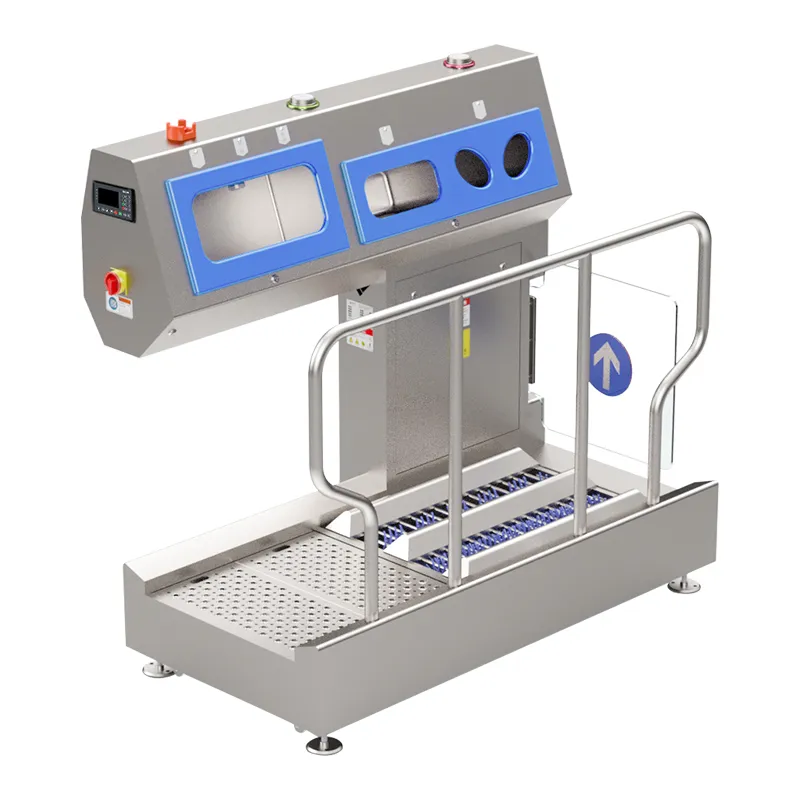Food hygiene station for factory entrance