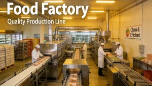 Bakery contamination risks in food manufacturing, highlighting critical control points in production, cooling, and packaging processes.