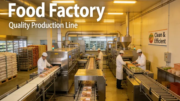 Bakery contamination risks in food manufacturing, highlighting critical control points in production, cooling, and packaging processes.