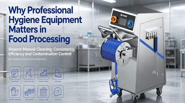 food processing cleaning and hygiene equipment