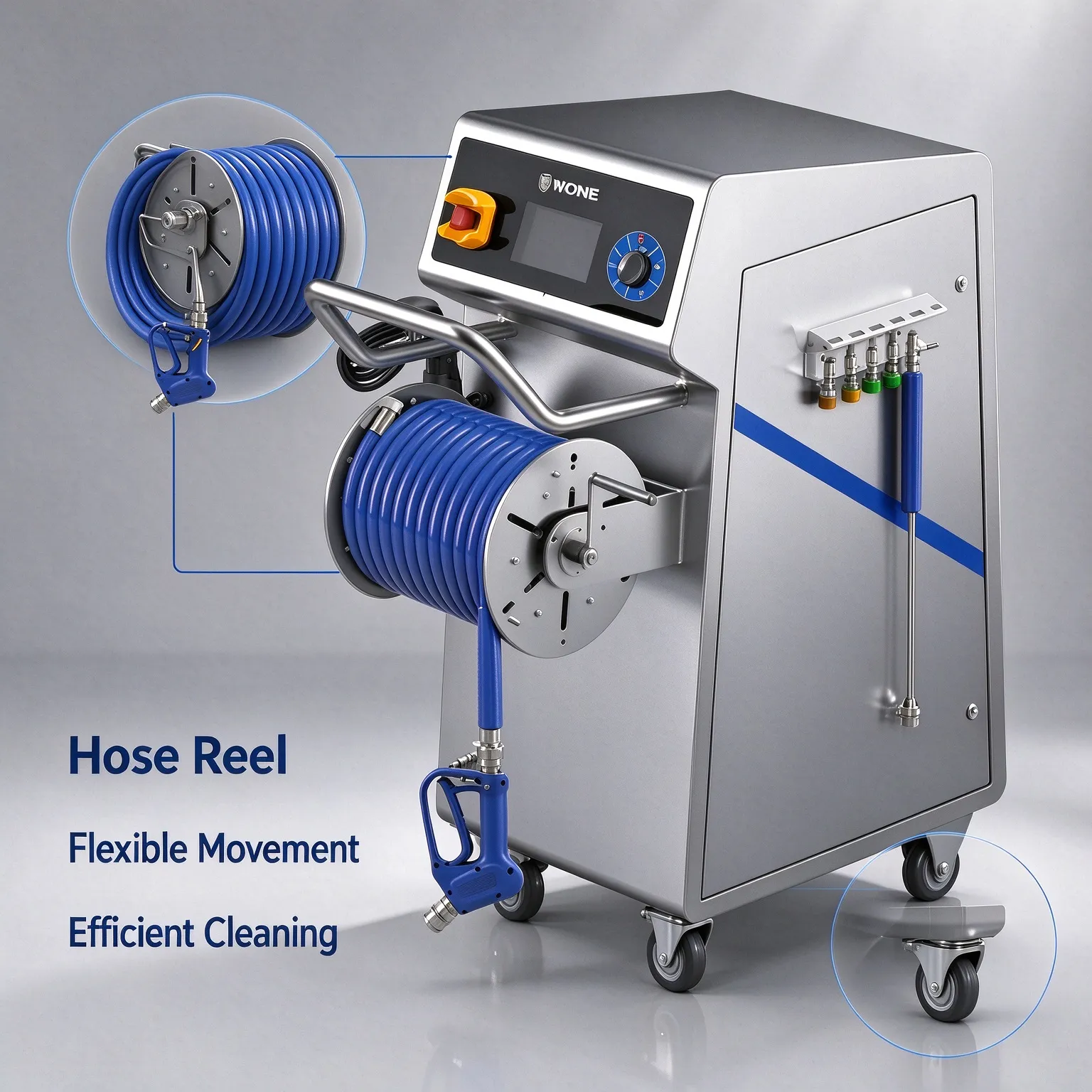 Mobile Foam Cleaning Machine EFC-325W - Image 4
